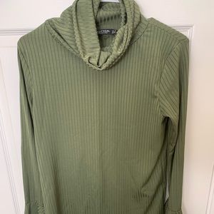 Nasty Gal bell sleeved shirt